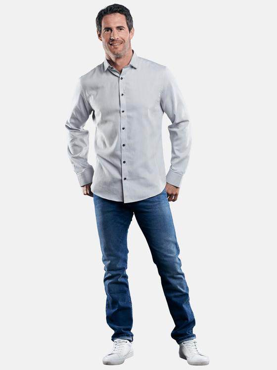 engbers Herren Hemd "My Favorite" Silbergrau 29511
