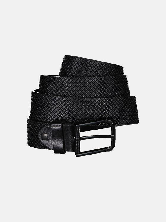 engbers Herren Ledergürtel Schwarz 32200