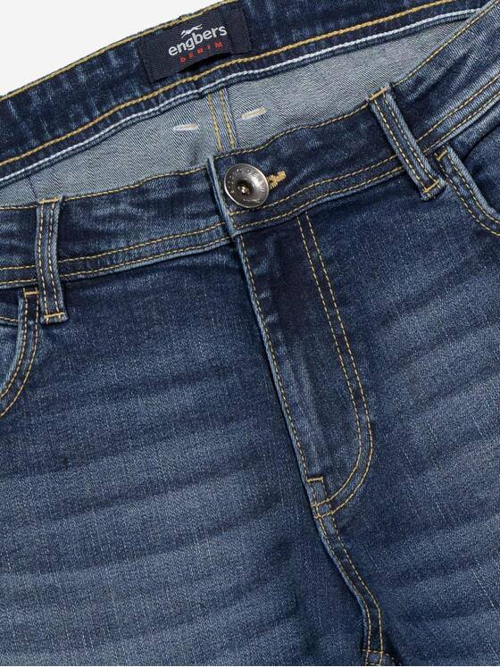 engbers Herren Super-Stretch-Jeans regular Blau 37191