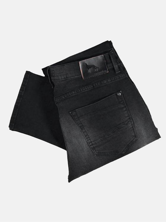 emilio adani Herren softe Used-Denim Schwarz 28945