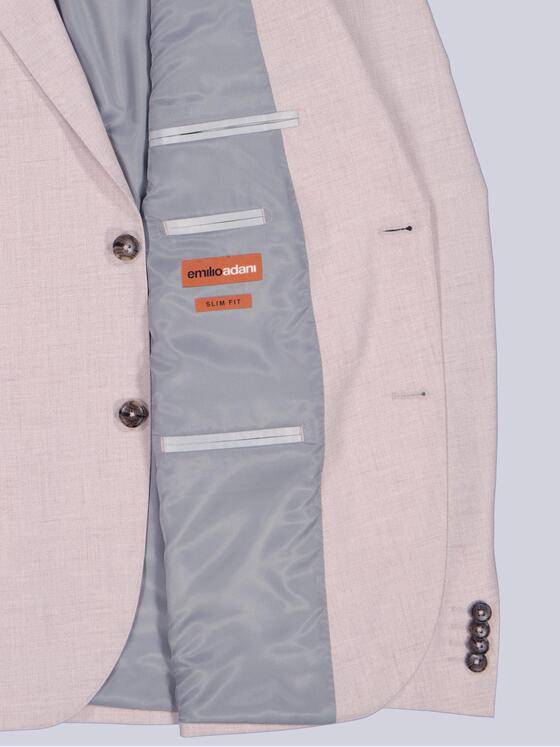 emilio adani Herren Anzugsakko slim fit Violett 38866