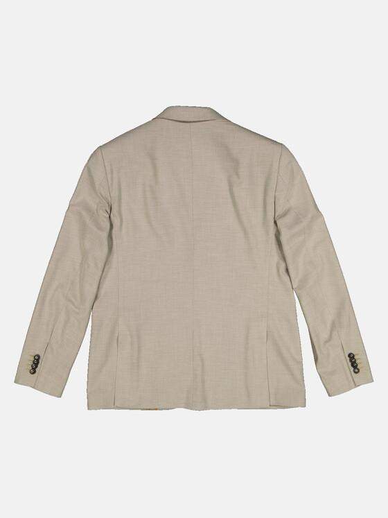 emilio adani Herren Anzug-Sakko slim fit Beige 34591