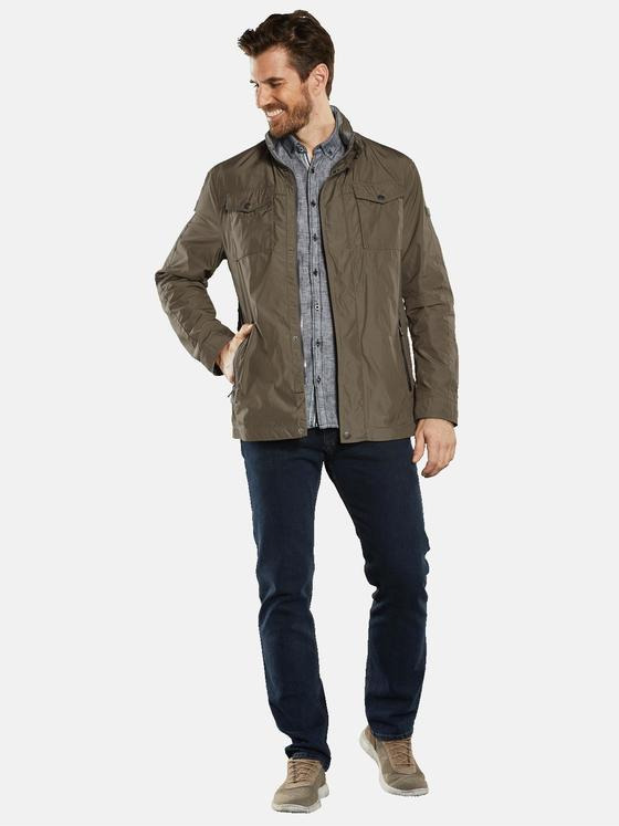 engbers Herren Übergangsjacke regular Braun 34490