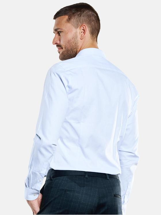 emilio adani Herren Langarm-Hemd "My Favorite" Blau 32948