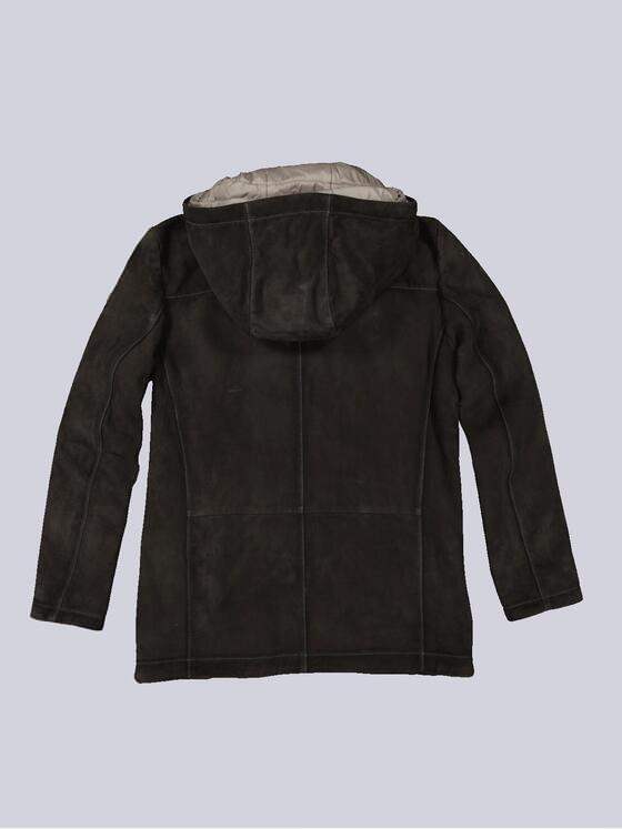 emilio adani Herren Lederparka Braun 35434