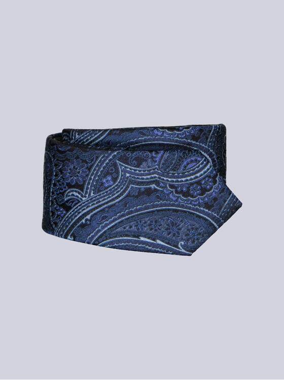 emilio adani Herren Krawatte Blau 39668