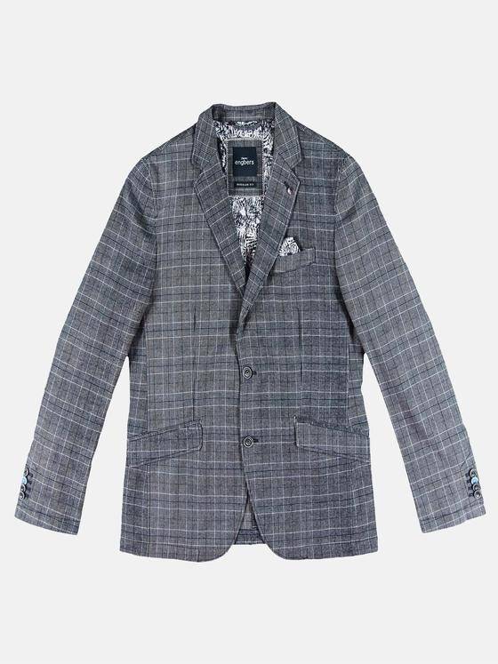 engbers Herren Halbgefüttertes Sakko Indigoblau 30003