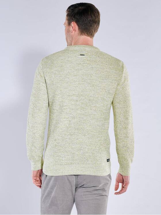 engbers Herren Pullover Rundhals Gelb 39941