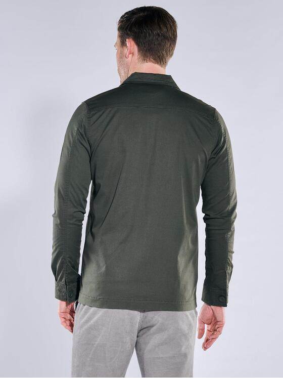 engbers Herren Overshirt Oliv 39863