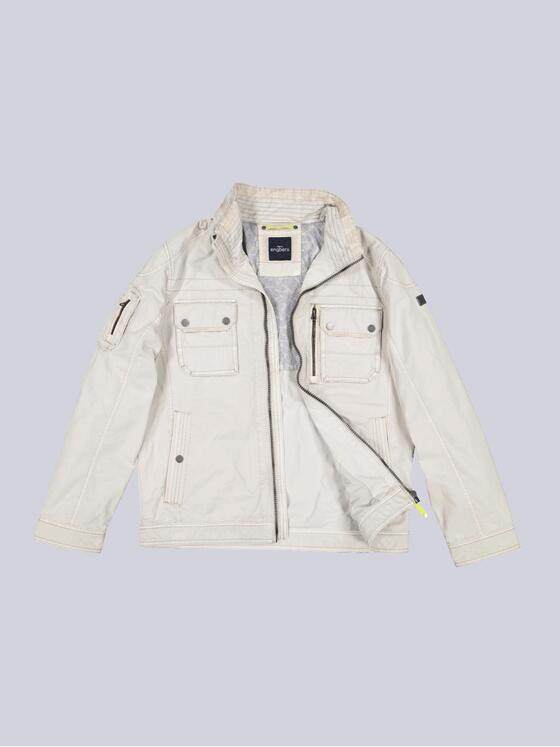 engbers Herren Baumwoll-Jacke regular Beige 36507