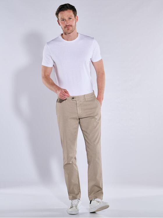 ENGBERS GERMANY Herren Chino mit Tencel-Anteil Sand 37532