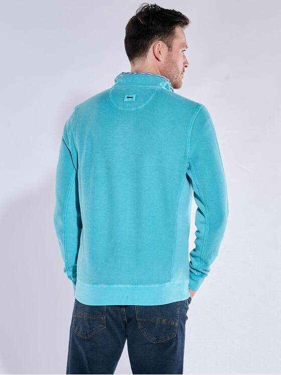 engbers Herren Sweatshirt regular Tuerkis 38308