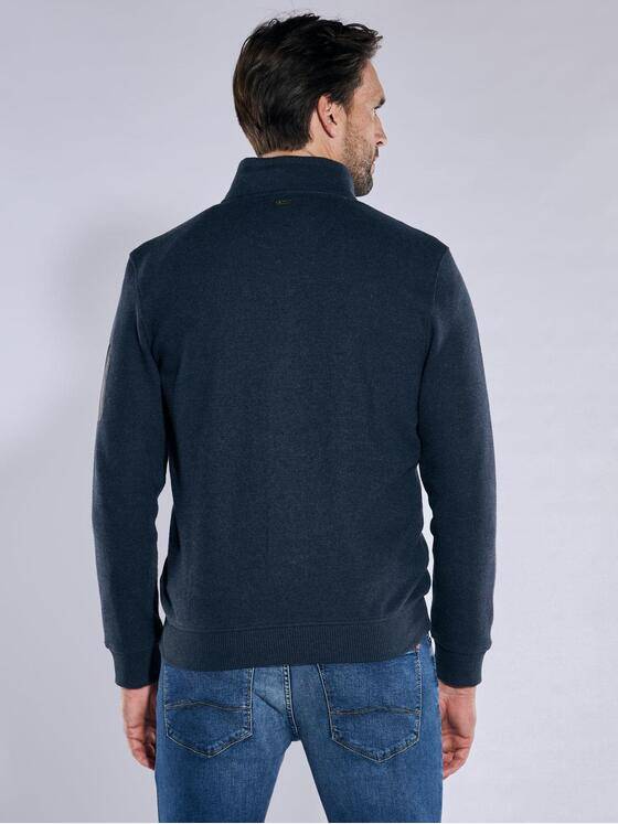 engbers Herren Sweatjacke regular Saphirblau 37749