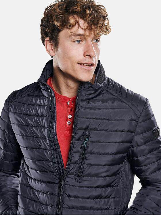engbers Herren Steppjacke mit Bündchenabschluss Saphirblau 30208