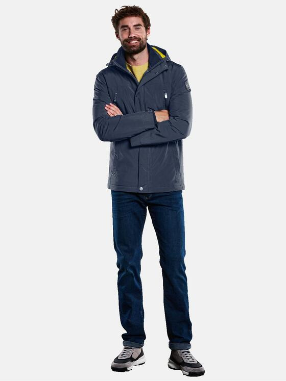 engbers Herren Funktionsjacke mit abnehmbarer Kapuze Saphirblau 33296