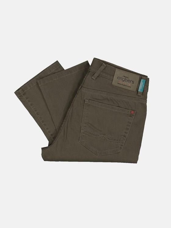engbers Herren Super-Stretch-Jeans Slim Fit Hellbraun 33724