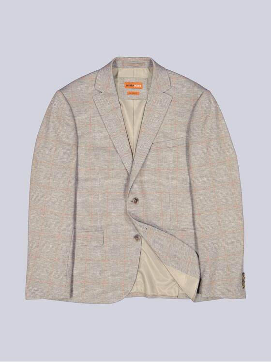 emilio adani Herren Anzugsakko slim fit Beige 40362