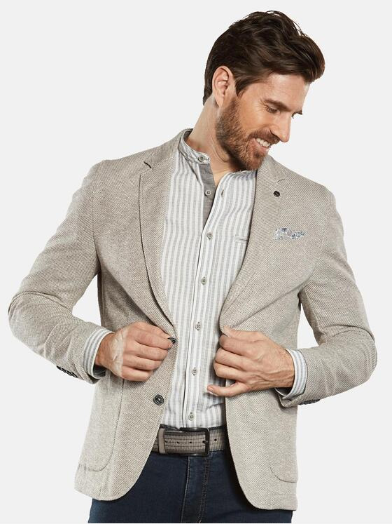 engbers Herren Freizeit-Sakko regular Beige 34498