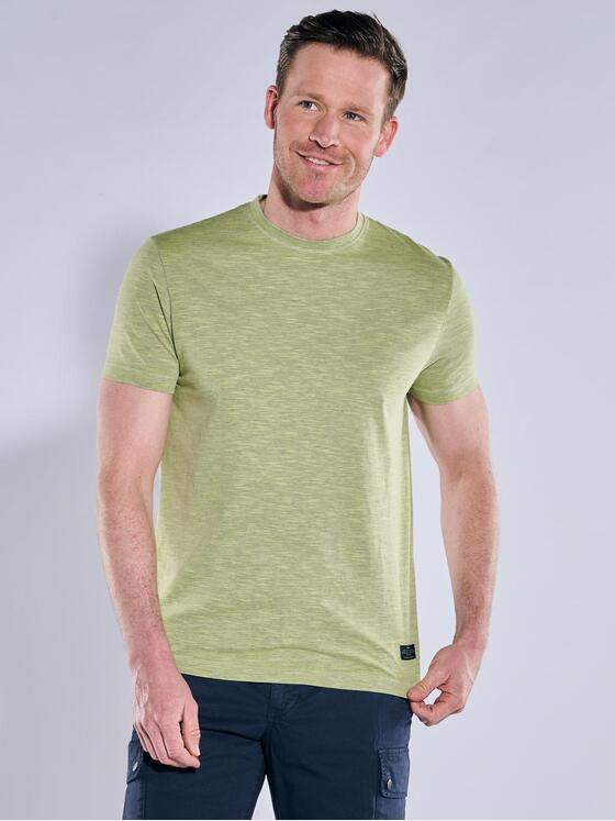 engbers Herren T-Shirt meliert Gruen 38915