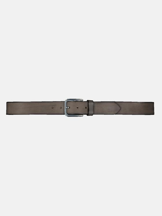 engbers Herren Ledergürtel basic Grau 34931