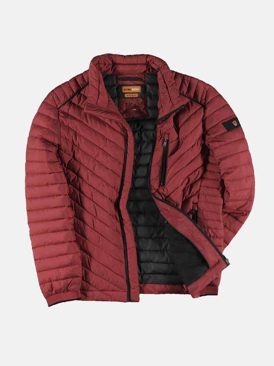 emilio adani Herren Jacke mit Bündchen Rot 31998