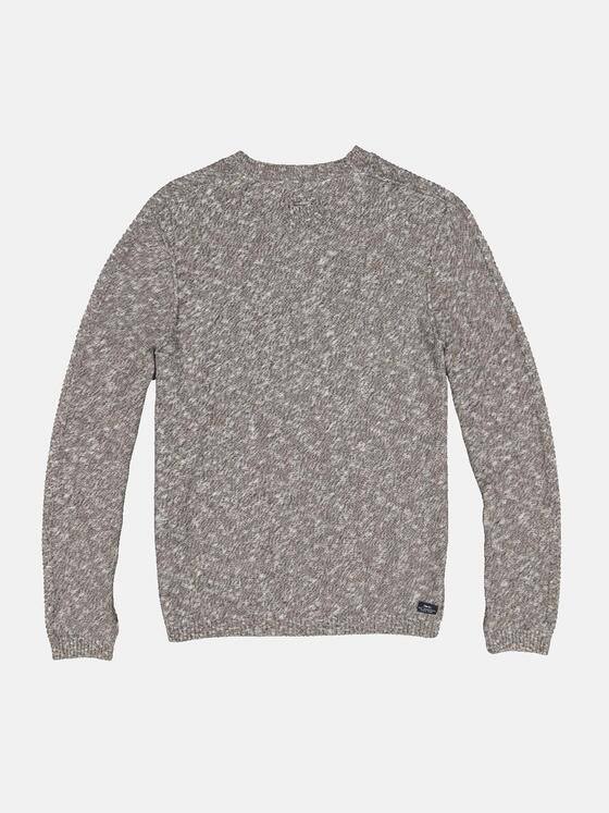 engbers Herren Pullover strukturiert Beige 34285