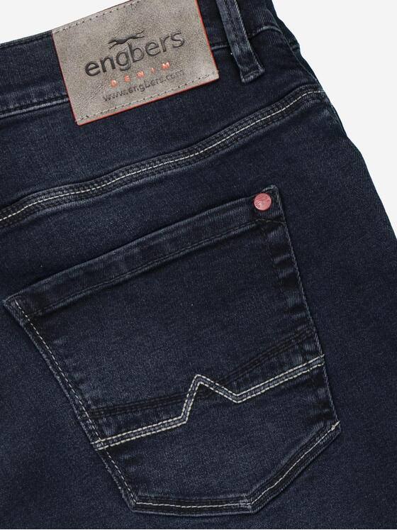 engbers Herren Jeans 5-Pocket Superstretch Indigoblau 38111