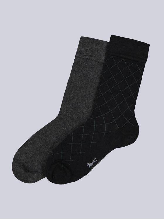 engbers Herren Socke gemustert Anthrazit 39852