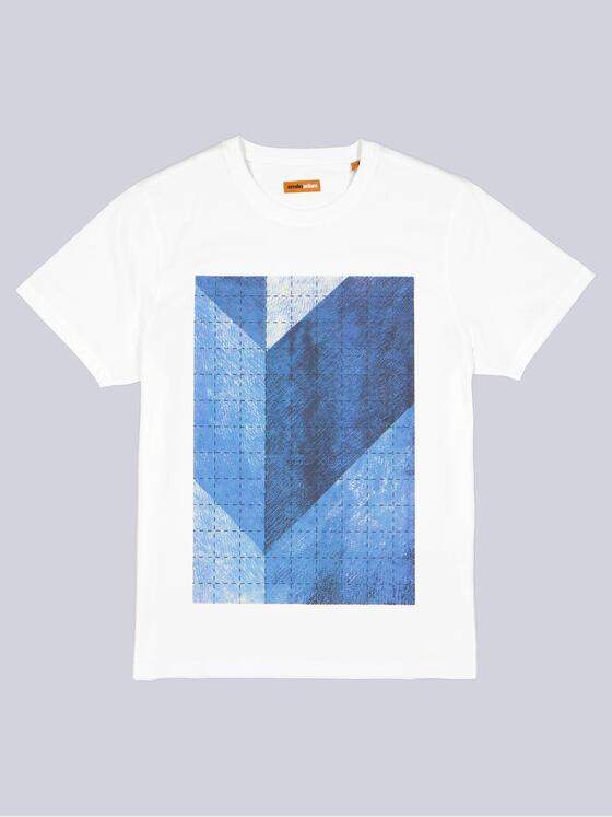 emilio adani Herren T-Shirt regular Weiß 38623