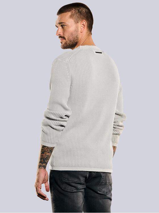 emilio adani Herren Pullover regular Grau 35614