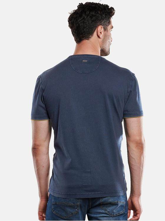 engbers Herren T-Shirt rundhals Indigoblau 31792