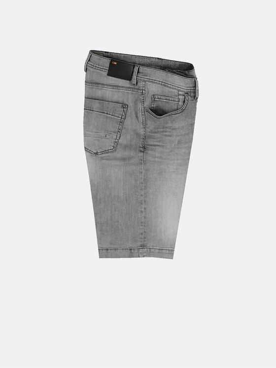 emilio adani Herren Bermuda im Vintage-Design Grau 31621