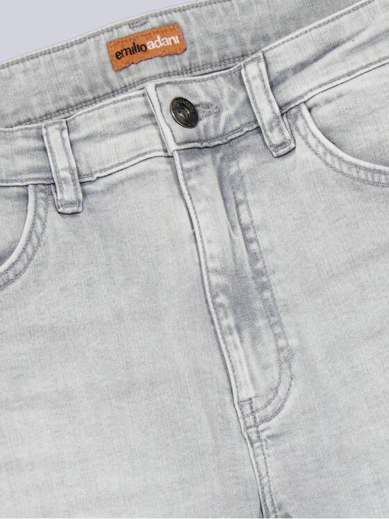 emilio adani Herren Super-Stretch-Jeans slim fit Hellgrau 39454