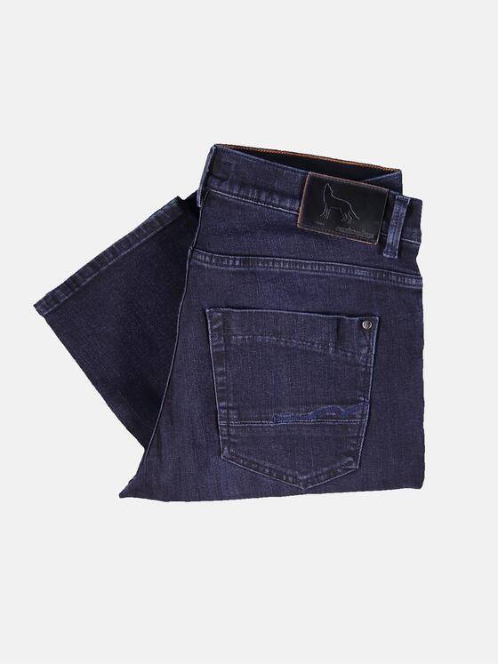 emilio adani Herren Jeans 5-Pocket Superstretch Blau 31892
