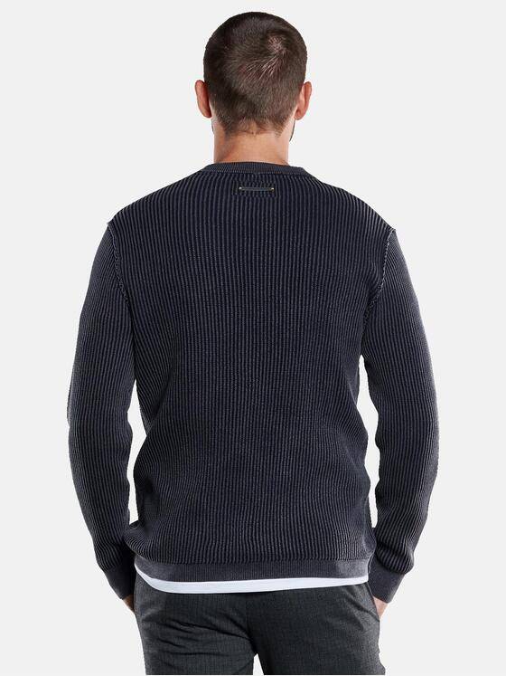 emilio adani Herren Pullover strukturiert Grau 33451