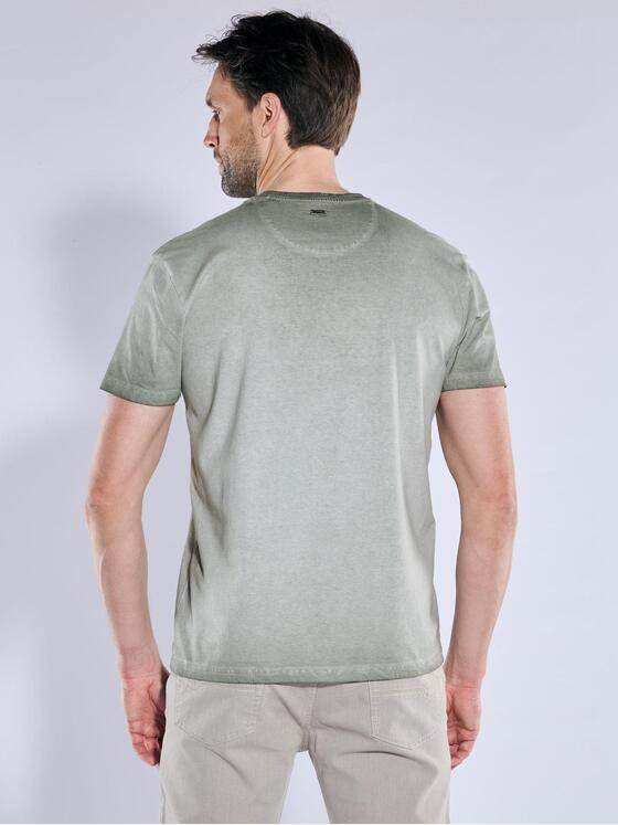 engbers Herren T-Shirt mit Print Gruen 38466