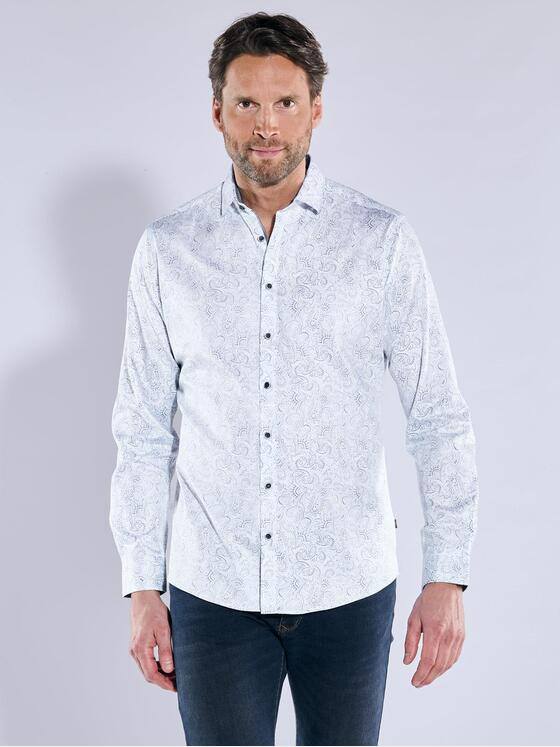 engbers Herren Langarm-Hemd "My Favorite" Hellblau 38512