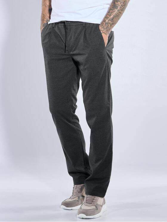 emilio adani Herren Chino straight Dunkelgrau 39879