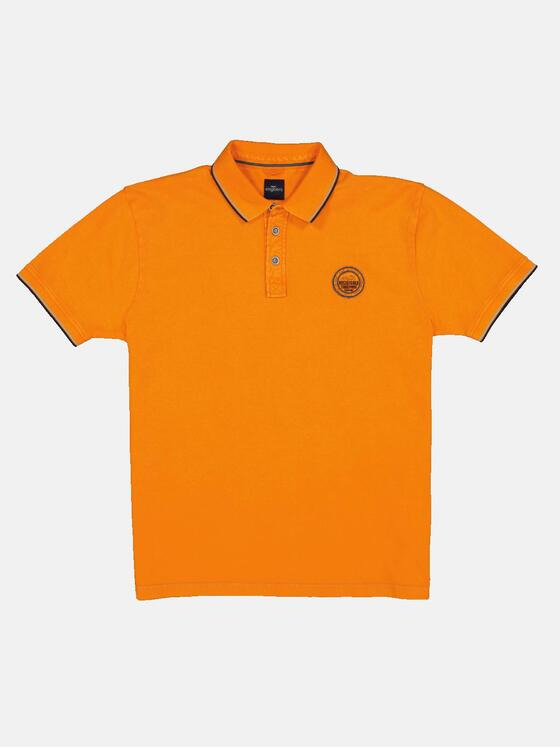 engbers Herren Polo-Shirt uni Orange 33134