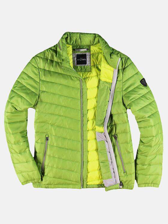 engbers Herren Sportive Steppjacke in Trendfarbe Grasgruen 31032
