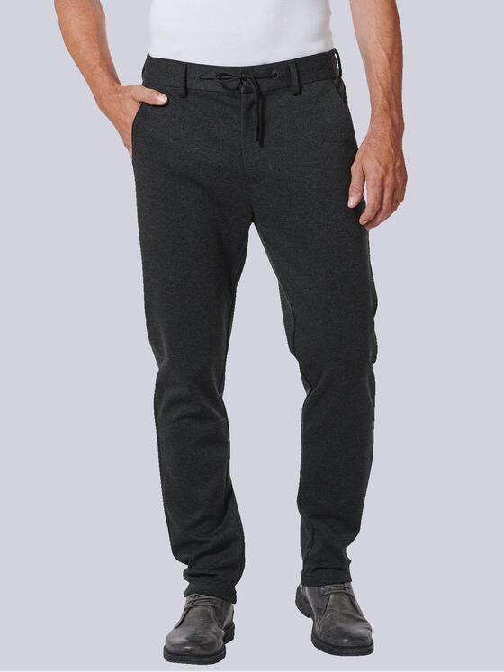 engbers Herren Chino mit Tunnelzug Grau 35482
