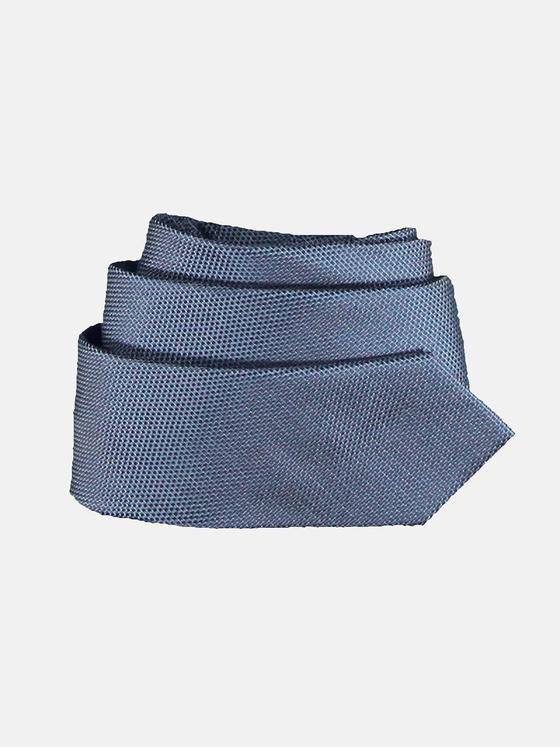 emilio adani Herren Krawatte im zeitlosen Design Blau 31395