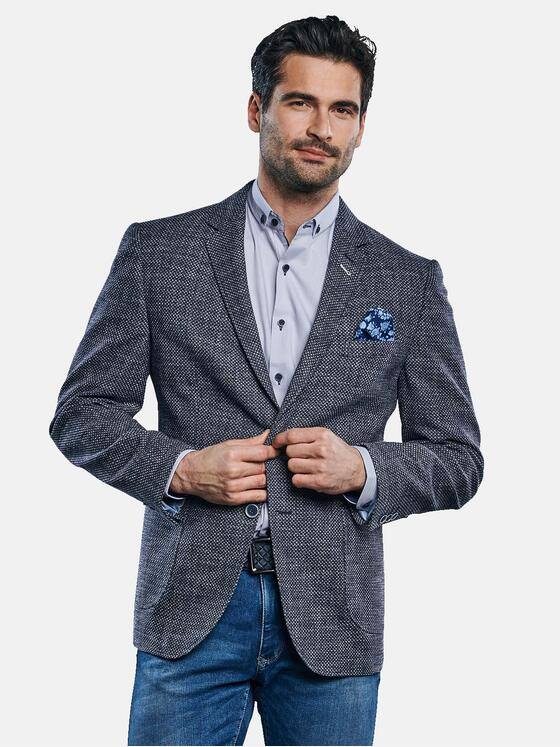 engbers Herren Freizeit-Sakko regular Saphirblau 31075