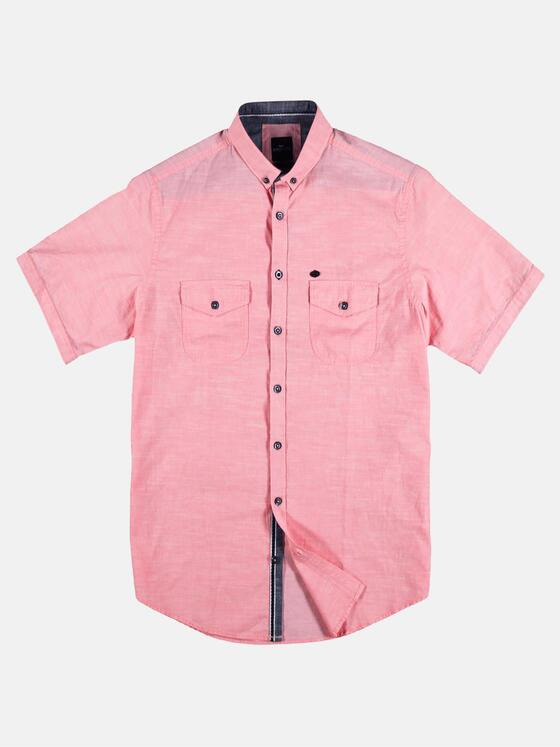 engbers Herren Kerniges Hemd mit Galon-Tape Rosa 29425