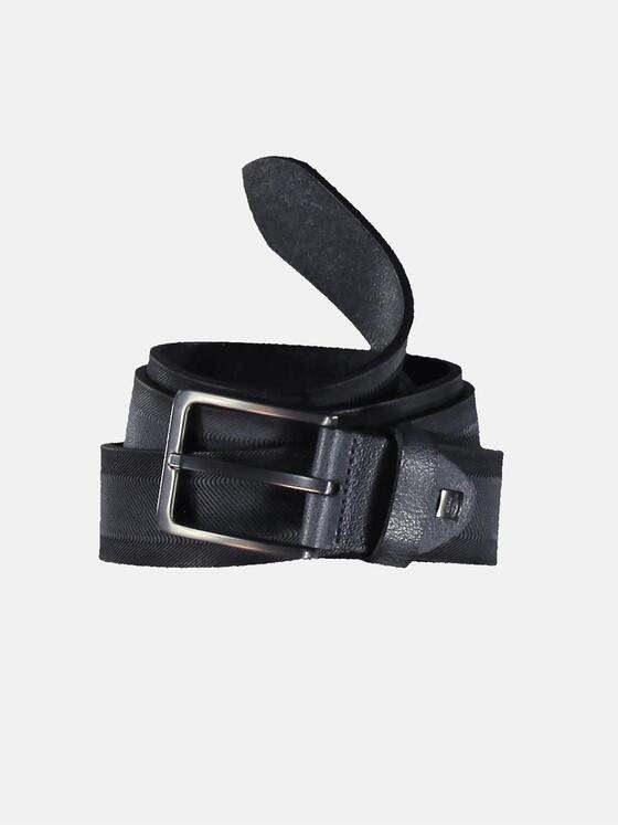 engbers Herren Ledergürtel Grau 32096