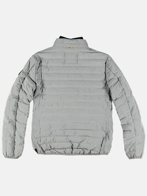 emilio adani Herren Steppjacke mit Kontrastdetails Grau 31772