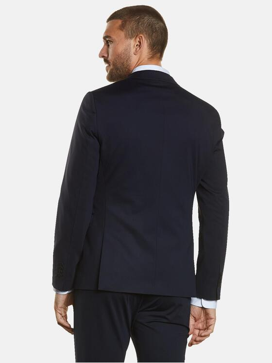 emilio adani Herren Anzug-Sakko slim fit Blau 34580