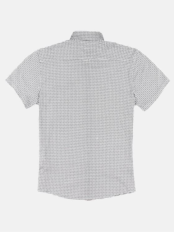 engbers Herren Super softes Piqué Halbarmhemd Dunkelgrau 29882