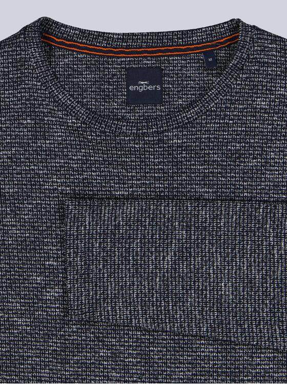 engbers Herren Langarm-Shirt regular Saphirblau 38314