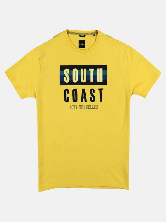 engbers Herren Rundhals T-Shirt Gelb 27345